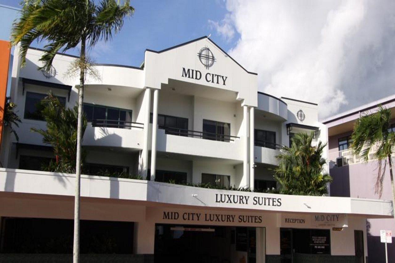 Mid City Luxury Suites Cairns Exterior foto