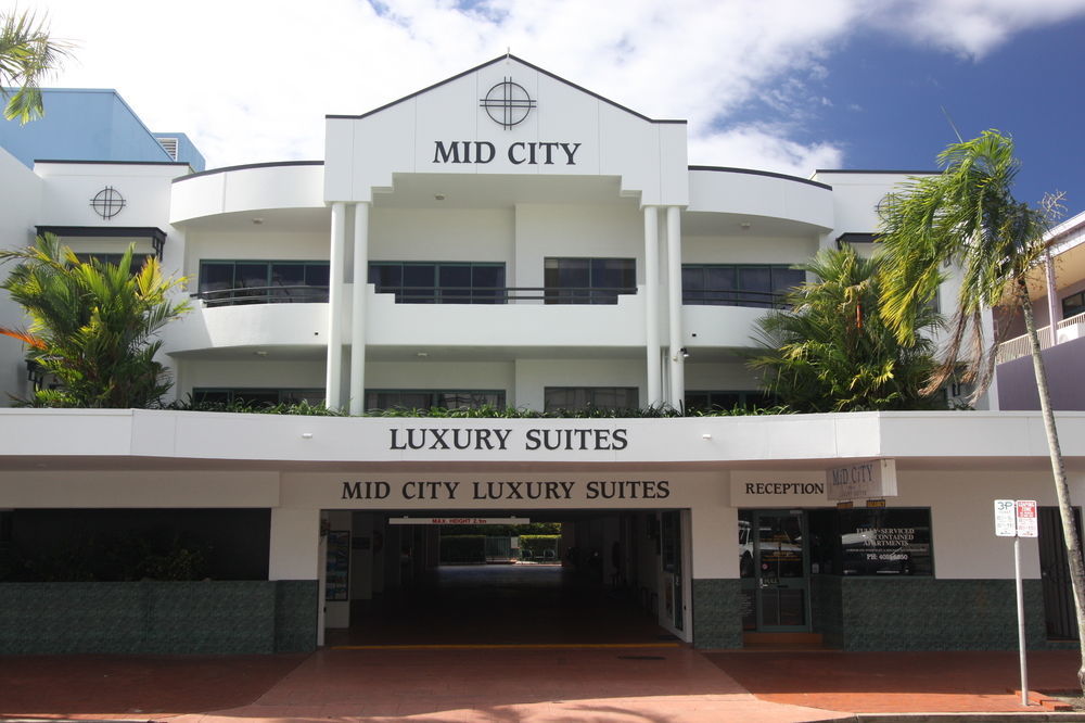 Mid City Luxury Suites Cairns Exterior foto